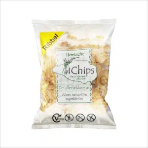 Hoeksche Chips Zeezout Ribbel l Johan en Caroline