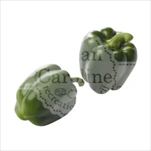 Groene paprika Johan en Caroline